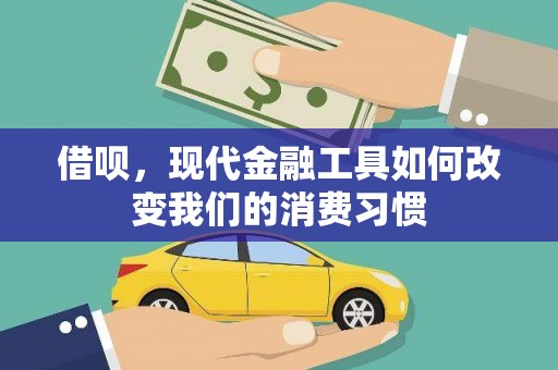 大埔借呗，现代金融工具如何改变我们的消费习惯