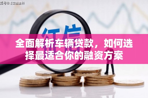 大埔全面解析车辆贷款，如何选择最适合你的融资方案