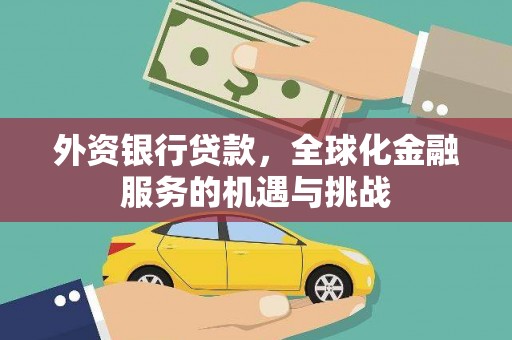 大埔外资银行贷款，全球化金融服务的机遇与挑战