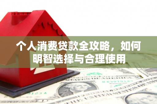 大埔个人消费贷款全攻略，如何明智选择与合理使用